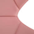 Irodai fotel, rózsaszín/króm, ARGUS NEW