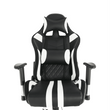 Irodai/gamer szék RGB háttérvilágítással, fekete/fehér/színes minta, ZOPA NEW