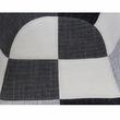 Fotel, anyag patchwork/bükk, KUBIS NEW