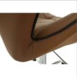 Irodai szék, barna-camel, TWIST
