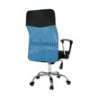 Irodai szék, kék/fekete, TC3-973M 2 NEW