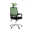 Irodai szék, zöld/ fekete/króm, IMELA TYP 1