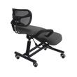 Ergonomikus zsámoly, szürke/fekete, RUFUS