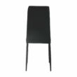 Étkező szék, sötétbarna/fekete, ENRA