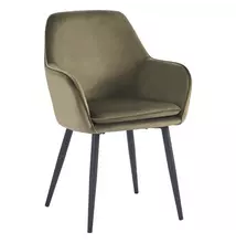 Design fotel, zöld/fekete, ILKOM