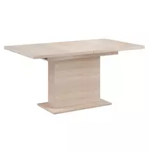 Kihúzható étkezőasztal, sonoma tölgy, 160-200x90 cm, BOBA