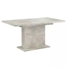 Kihúzható étkezőasztal, beton, 160-200x90 cm, BOBA