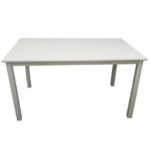 Étkezőasztal, fehér, 110 cm, ASTRO NEW