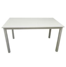 Étkezőasztal, fehér, 135 cm, ASTRO NEW