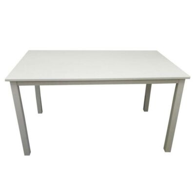 Étkezőasztal, fehér, 135 cm, ASTRO NEW